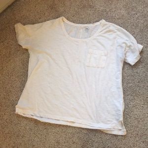 Old navy boyfriend pocket tee shirt